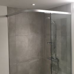 Brusevg 55x200 cm, 8 mm klart glas 