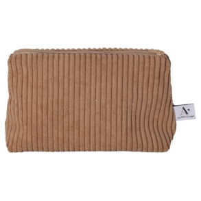 Au Maison Kosmetiktaske, Corduroy - Latte