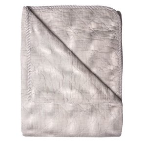 Au Maison Quilt Ethnic, stribet-gr, 140x180 cm