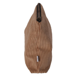 Au Maison Toilettaske, Corduroy, 29x25 cm - Latte