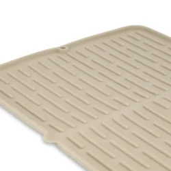DESIGNSTUFF DRIP M�tte med dr�n til t�rring af opvask, sand