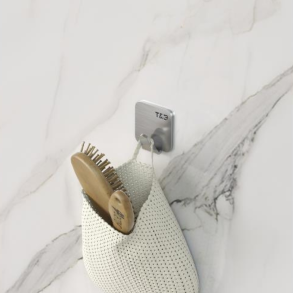 Nortiq T&B Selvklbende knage, brstet alu