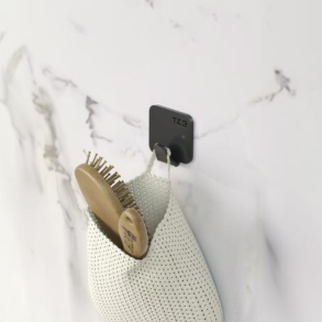 Nortiq T&B Selvklbende knage, mat sort