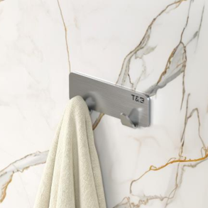 Nortiq T&B Selvklbende knagerkke, brstet alu