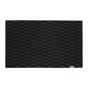 Mette Ditmer GEO bademtte 50x80 cm, Sort
