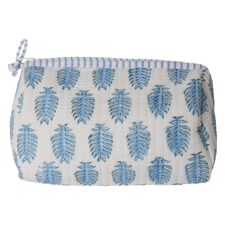 Au Maison Kosmetiktaske, Artisan, creme/turkis