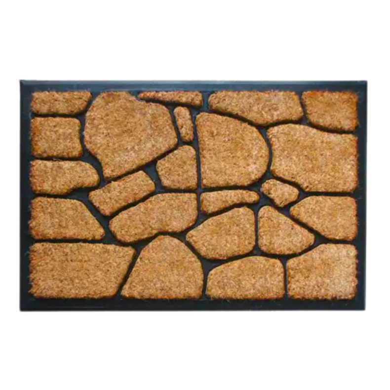 LAKO Mambo drmtte, Sten 40x60 cm - natur/sort