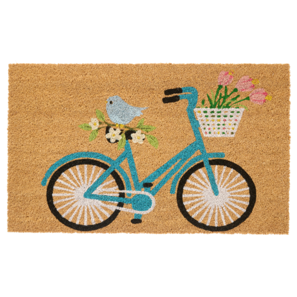 Ib Laursen D�rm�tte i kokos 45x75 cm, blomster