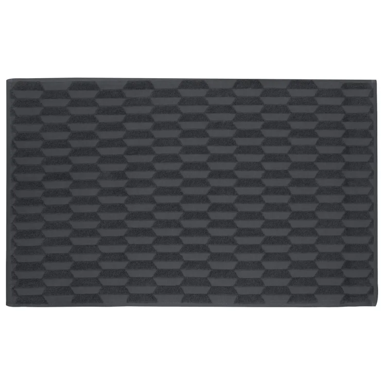 Mette Ditmer GEO bademtte 50x80 cm, Anthracite