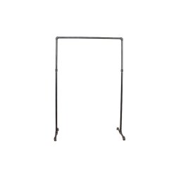 Simple Racks Newark tjstativ, sort - 160 x 58 cm