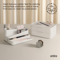 Umbra GLAM organizer, stor, hvid