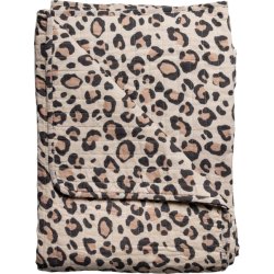 Au Maison Quilt, bomuld, sand/brun, 135x180cm