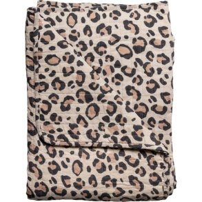 Au Maison Quilt, bomuld, sand/brun, 135x180cm