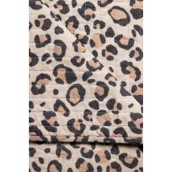 Au Maison Quilt, bomuld, sand/brun, 135x180cm