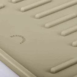 DESIGNSTUFF DRIP M�tte med dr�n til t�rring af opvask, sand