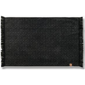 Mette Ditmer  MOROCCO bademtte 50x80 cm, sort/gr