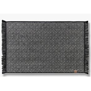 Mette Ditmer  MOROCCO bademtte 50x80 cm, sort/hvid