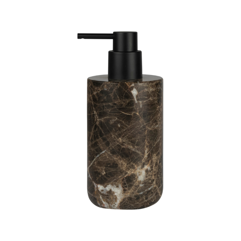 Mette Ditmer MARBLE sbedispenser, brun marmor