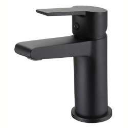 Bluerain hndvaskarmatur m. bundventil, PINAKI - Sort
