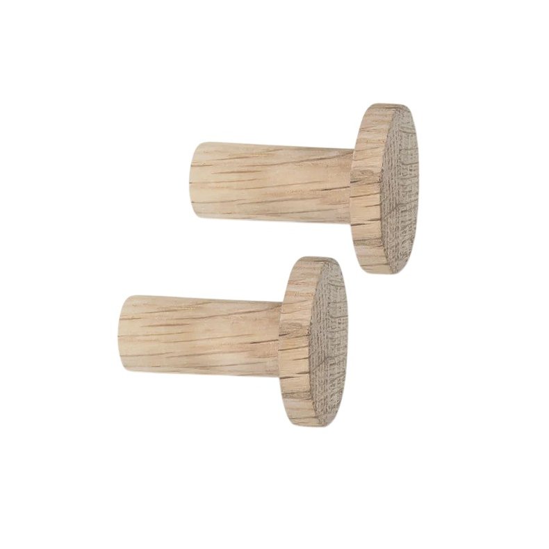 Mette Ditmer Point Knager 2 stk. 3,3 x L4 cm, Eg