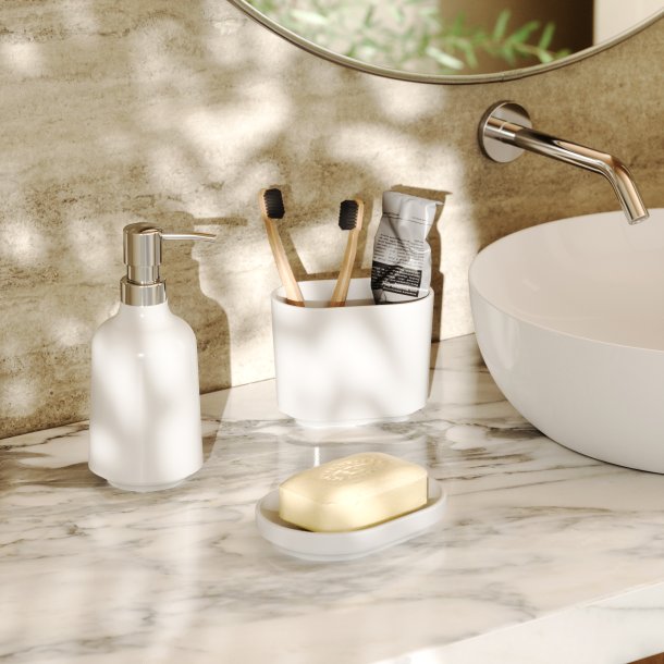 Umbra sbedispenser STEP, hvid 