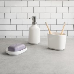 Umbra sbedispenser STEP, hvid 