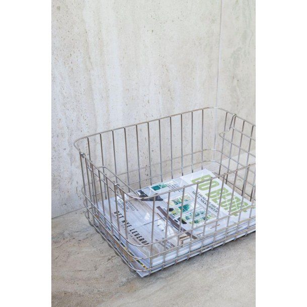  Mette Ditmer STORE-IT opbevaringskurv H20, krom