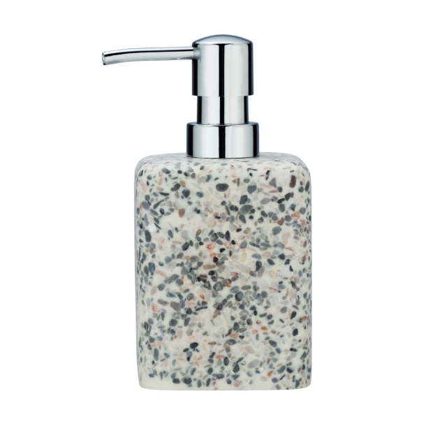 Sbedispenser - hvid terrazzo, WENKO