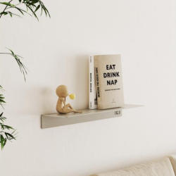 Nortiq T&B selvklbende hylde, Large T1 - Beige