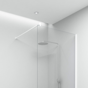 Glassttte til brusevg - hvid (vg) - Aquatrend