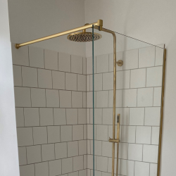 Messing glassttte mat finish - Forhngsstang (vg) - Aquatrend