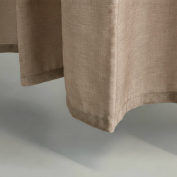Badeforh�ng taupe h�rlook, 180x200 cm - VaskBAR