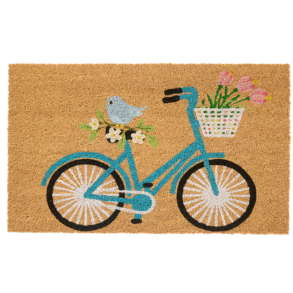 Ib Laursen D�rm�tte i kokos 45x75 cm, cykel m. cykelkurv