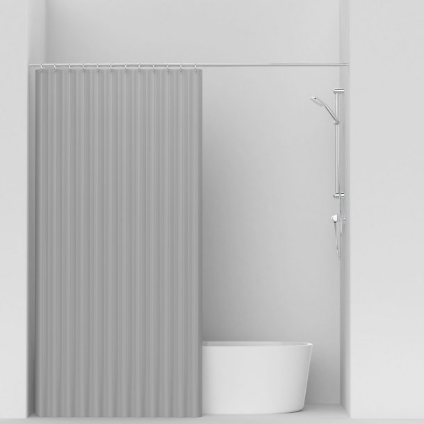Badeforhng gr,  180x190 cm - VaskBAR