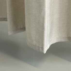 Badeforh�ng beige h�rlook, 180x200 cm - VaskBAR