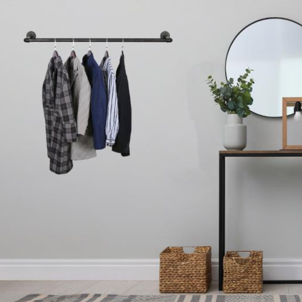 Simple Racks Brooklyn bjlestang i r vandrr, 111 x 54 cm
