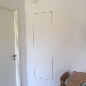 Isoleret inspektionslem 50x120 cm m. spartelkant - Aquatrend