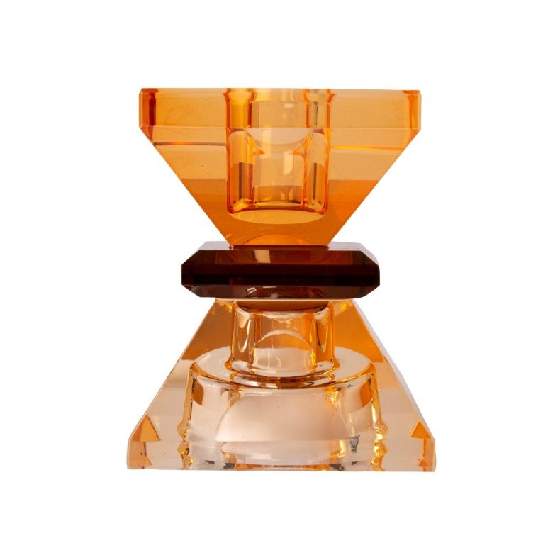 C'est Bon Krystal stage, amber/brun/lysebrun, 7,5x6 cm
