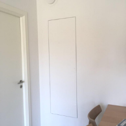 Inspektionslem 20x40 cm m. spartelramme - Aquatrend