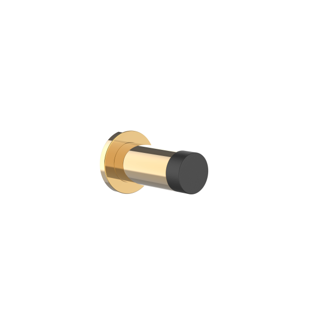 Kort drstopper 4,5 cm,blank messing - ELEMENTS 