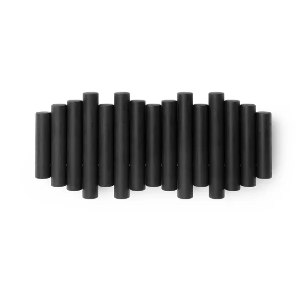 Umbra Picket 5 Rail tr knagerkke - Sort