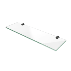 Glashylde med sorte vgbeslag 40 cm - ELEMENTS