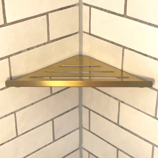 Hjrnehylde i messing, mat  - ELEMENTS