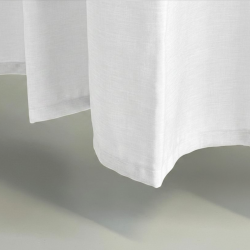 Badeforh�ng hvid h�rlook, 180x200 cm - VaskBAR