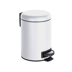 Wenko pedalspand 3L, hvid