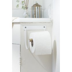 Ib Laursen Toiletrulleholder, m/trrulle - hvid