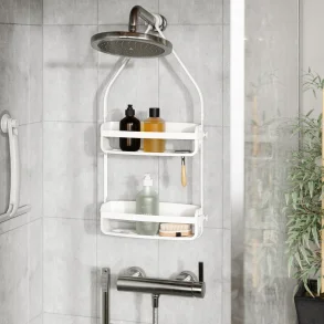 Umbra Flex Shower Caddy, - hvid