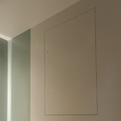 Inspektionslem 20x40 cm m. spartelramme - Aquatrend