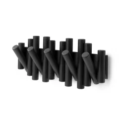 Umbra Picket 5 Rail tr knagerkke - Sort