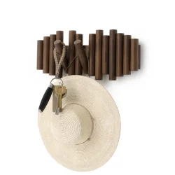 Umbra Picket 5 Rail tr knagerkke - Valnd